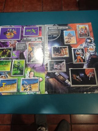 Album cromos action man