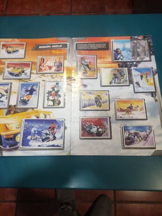 Album cromos action man
