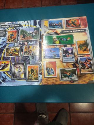 Album cromos action man