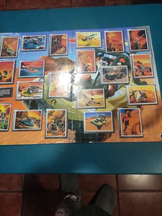 Album cromos action man