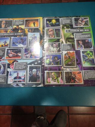 Album cromos action man