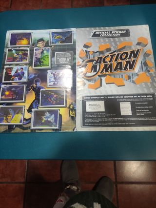 Album cromos action man
