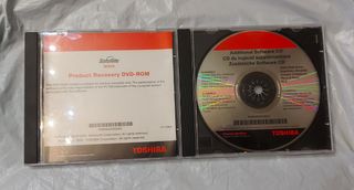 Lote 2 CD drivers Toshiba Satellite m30x
