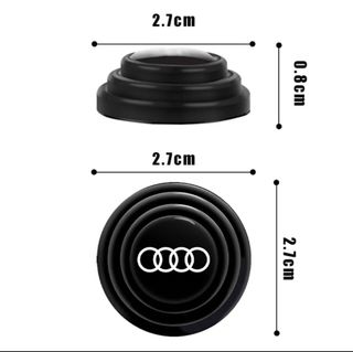 Pack 2 unidades cubierta protección puerta, Audi.