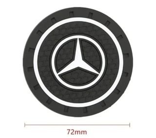 Almohadilla silicona antideslizante,logo Mercedes.