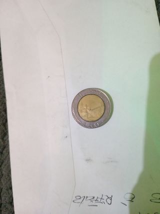 500 lire del 1989 errore di conio