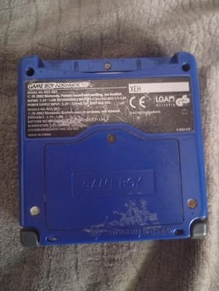 Game boy sp con juegos de Pokémon