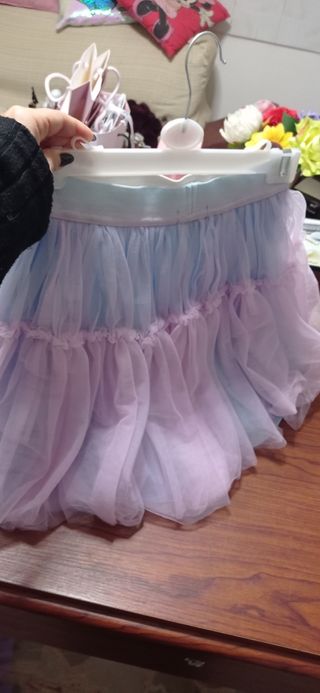 Gonna bambina colorata