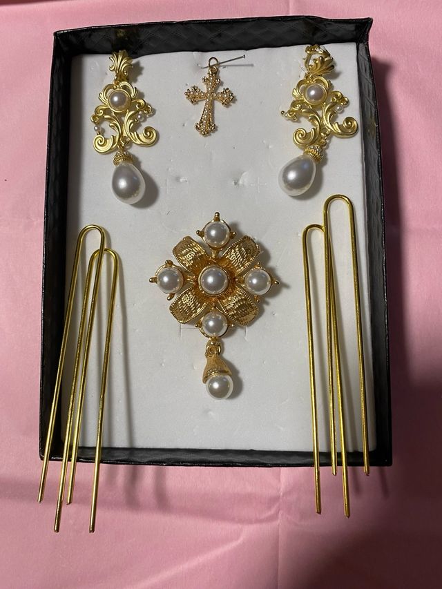 Aderezo de fallera o huertana