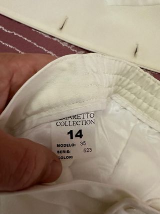 Traje comunion almirante 