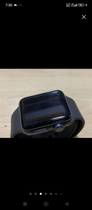 Apple watch 3serie 38 mm aluminio