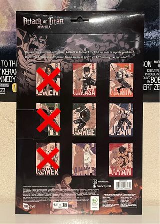 Posters Attack on Titan
