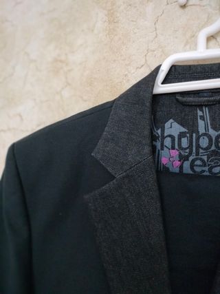 Americana negra Chico Casual.