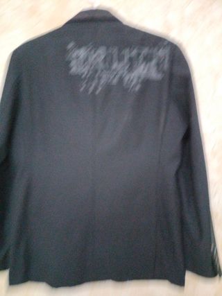 Americana negra Chico Casual.