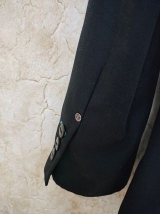 Americana negra Chico Casual.