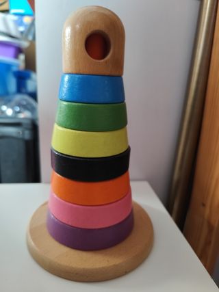 Aros encajables se madera