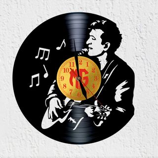 Reloj de Disco de Vinilo Manolo Garcia