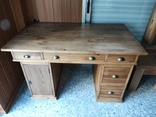 Conjunto muebles madera