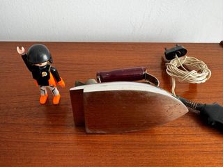 Plancha de viaje vintage