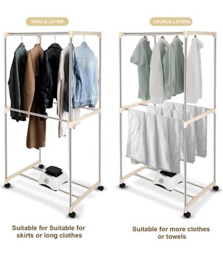 Uten Secadora de Ropa Eléctrica Portátil 1500W