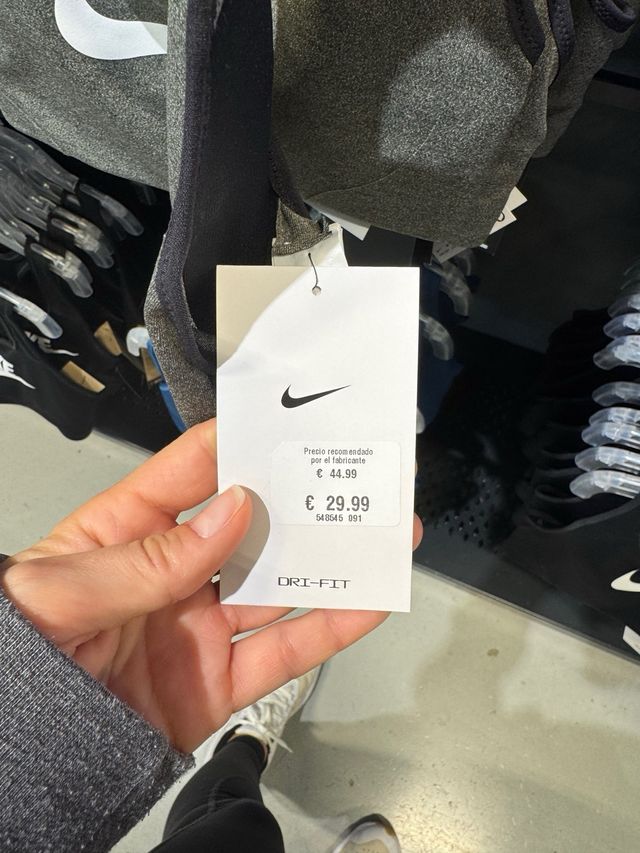 Sujetador deportivo Nike