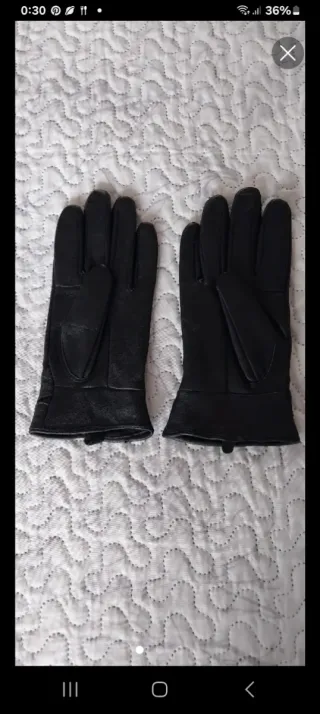 Guantes de piel