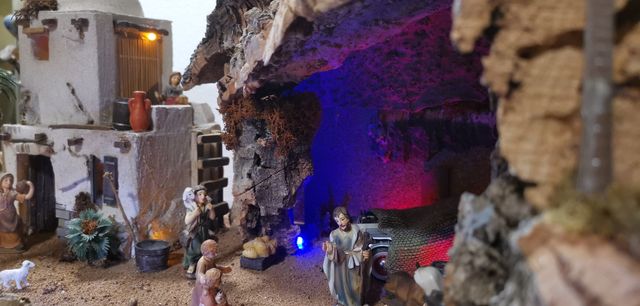 Presepe Ritorno al futuro 