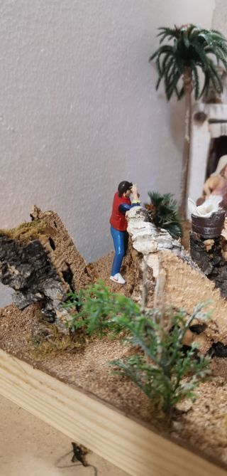 Presepe Ritorno al futuro 