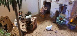 Presepe Ritorno al futuro 