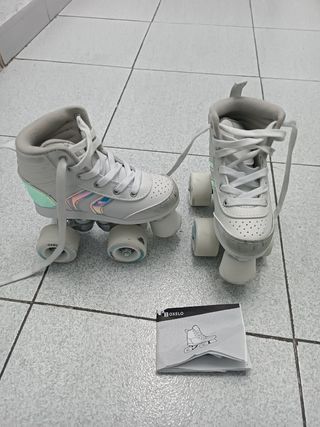 Patines 4 ruedas. Número 30. Quad 100. Decathlon