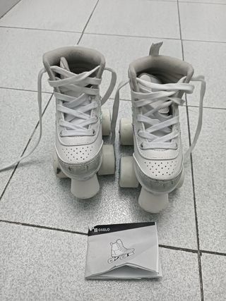 Patines 4 ruedas. Número 30. Quad 100. Decathlon