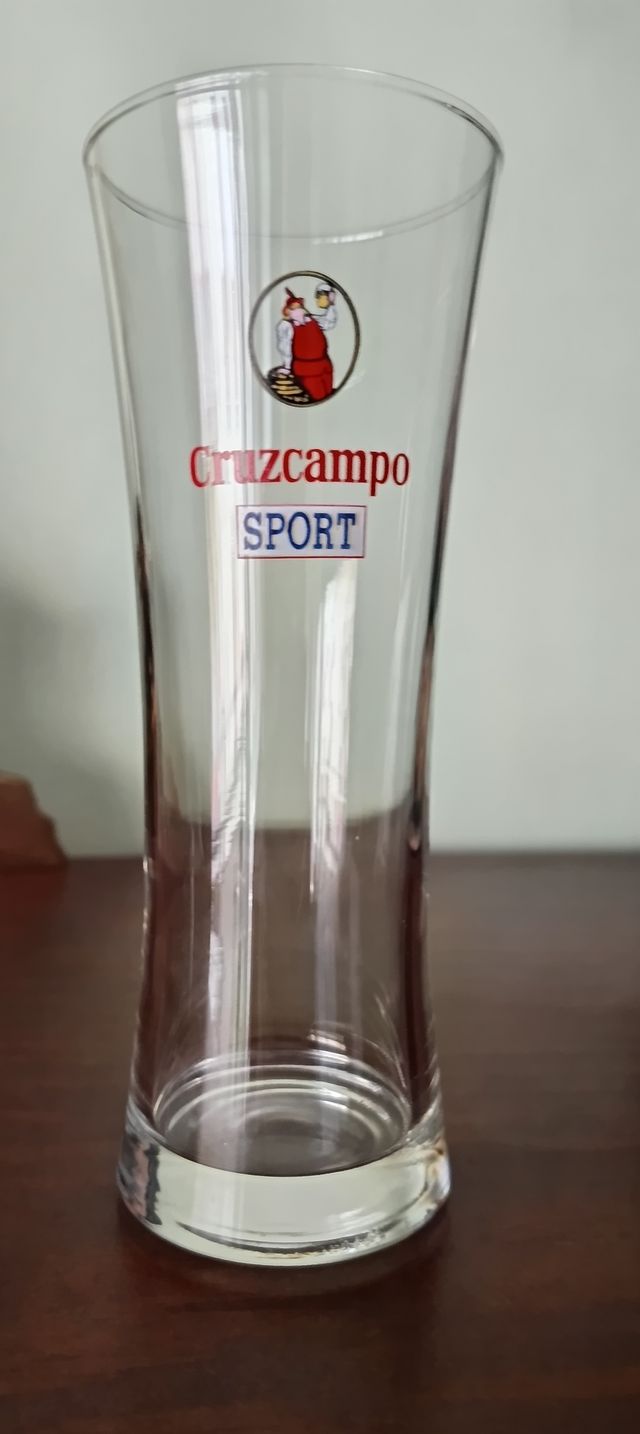 Vaso de Cerveza Cruzcampo Sport.