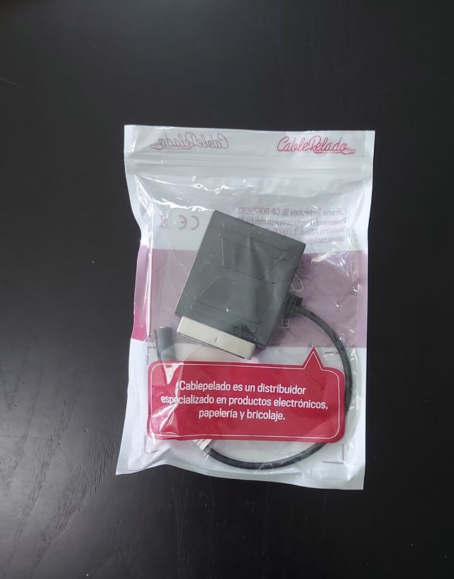 ADAPTADOR SCART PARA AURICULARES