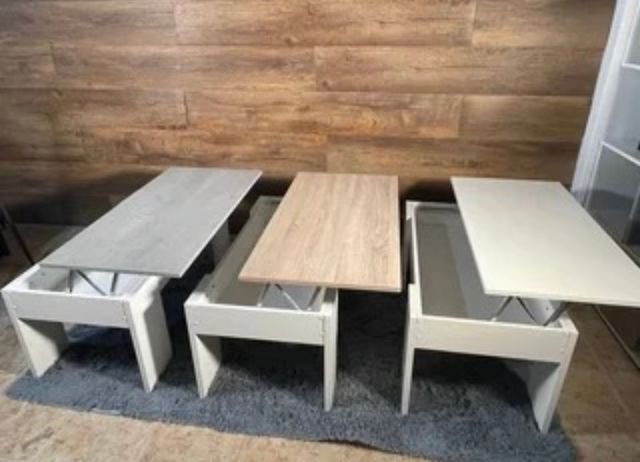 Mesa de centro - elevable - con almacen