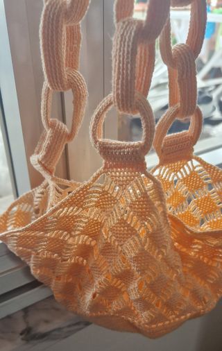 Porta vaso all'uncinetto