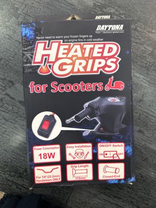 Puños calefactables Daytona Scooter