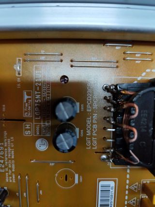 Despiece TV LG 75up80006lr