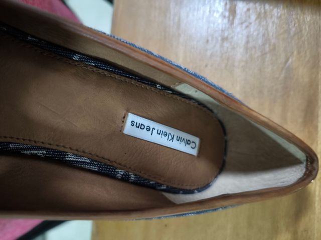 Zapatos Nuevos tacón Calvin Klein N: 38