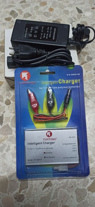 Cargador Baterías Li-Po y Li-ion