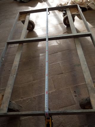 Carro de transporte galvanizado