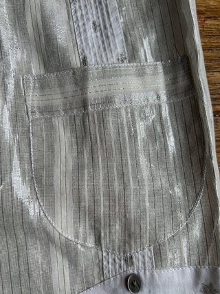 Blusa Blanca Cuato Barcelona size 1 (xs o 36)