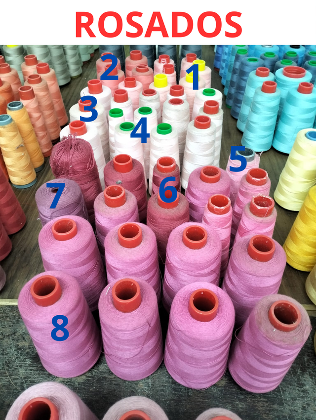 Pack 320 conos hilo de coser