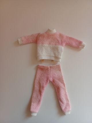 Tuta ginnastica completo barbie mattel 80s vintage