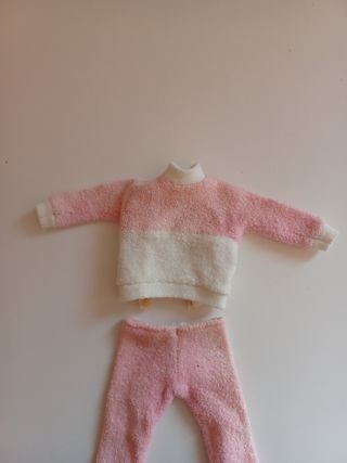 Tuta ginnastica completo barbie mattel 80s vintage