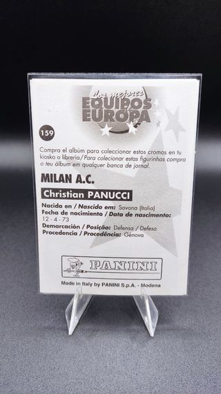 Christian Panucci Milan Mej.eq.eur. 1996