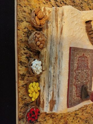Presepi in miniatura o case delle bambole.
