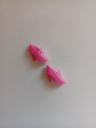 Scarpe tacco rosa barbie mattel 70s vintage