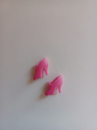 Scarpe tacco rosa barbie mattel 70s vintage