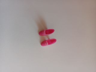 Scarpe tacco rosa barbie mattel 70s vintage