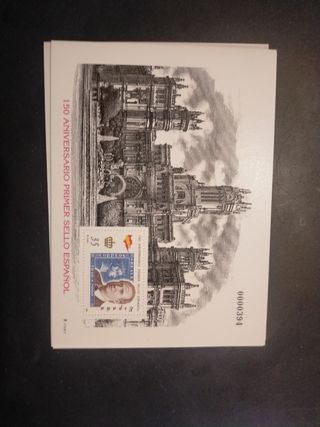 Carnets sellos 150 Aniv. primer sello 